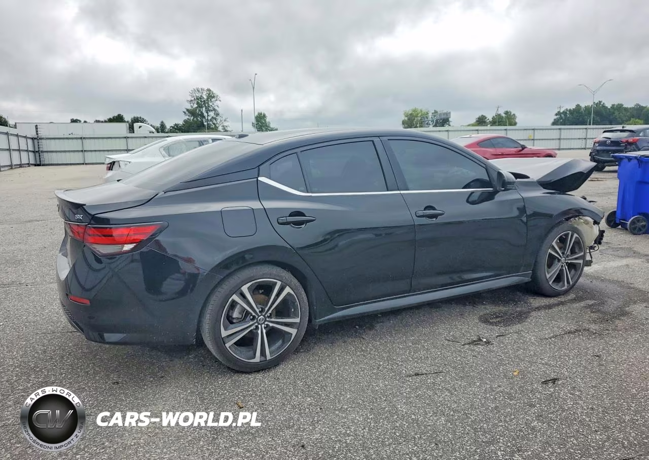 2021 Nissan Sentra Sr VIN:3N1AB8DV8MY302184 - 3