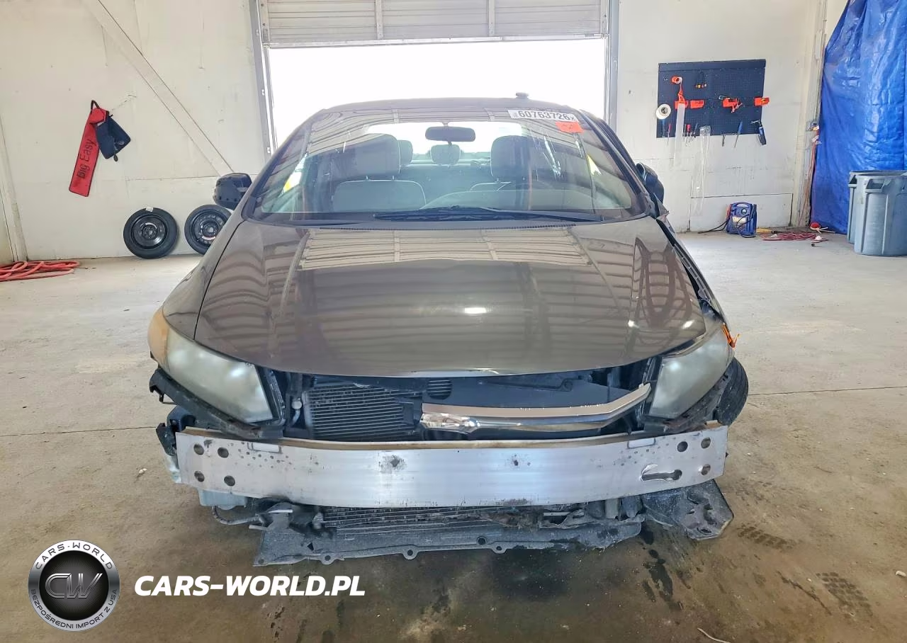 2012 Honda Civic Lx VIN:19XFB2F55CE041030 - 5