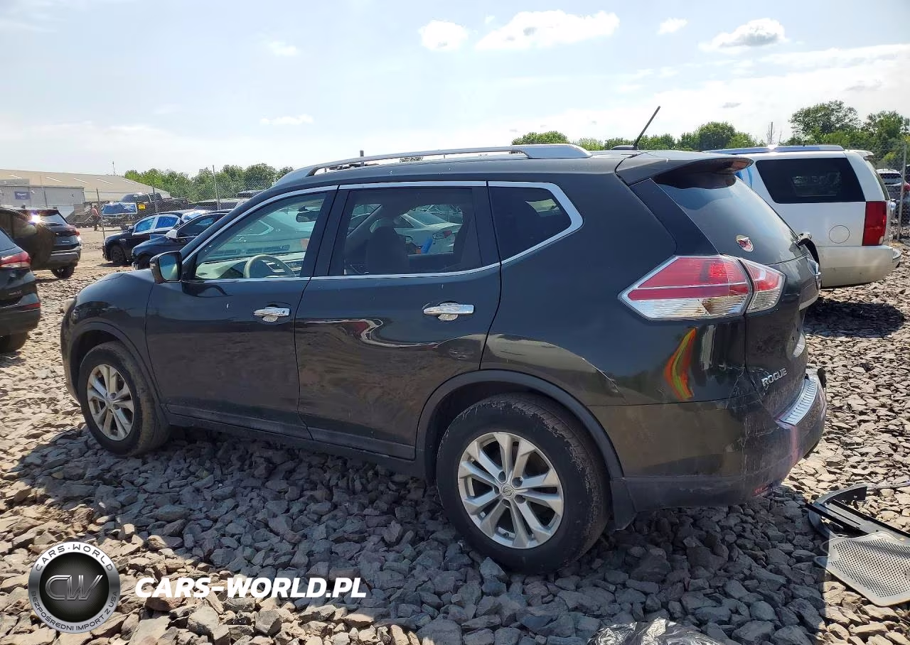 2014 Nissan Rogue Sv VIN:5N1AT2MV5EC858708 - 2