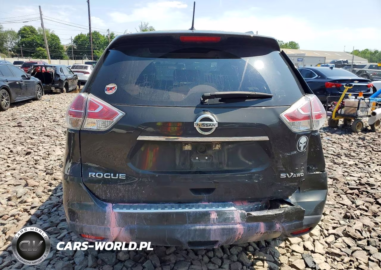 2014 Nissan Rogue Sv VIN:5N1AT2MV5EC858708 - 6