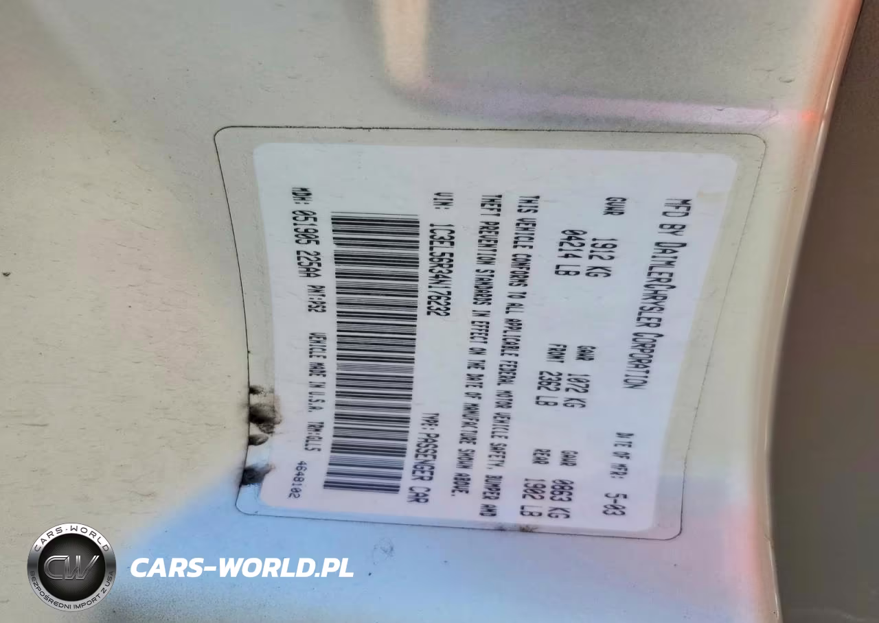2004 Chrysler Sebring Lxi VIN:1C3EL56R34N176232 - 12