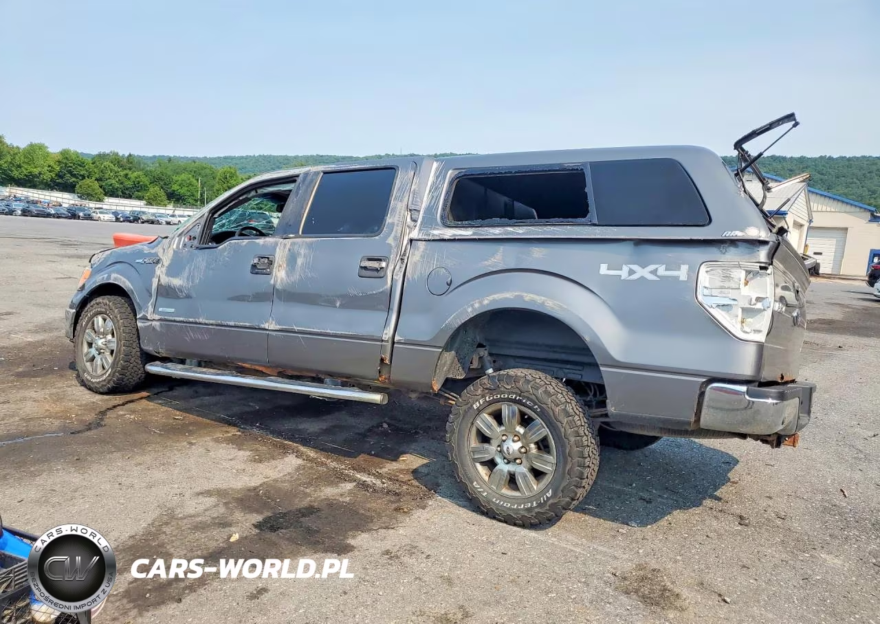 2012 Ford F150 Supercrew VIN:1FTFW1ET4CFC32457 - 2