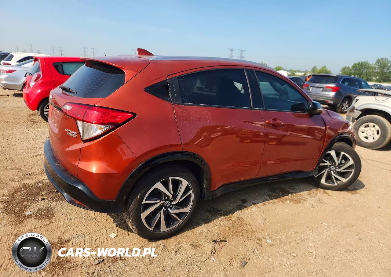 2020 Honda Hr-V Sport VIN:3CZRU6H14LM727990 - 3