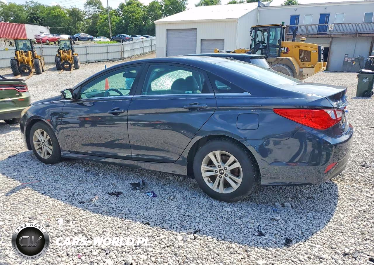 2014 Hyundai Sonata Gls VIN:5NPEB4AC9EH929596 - 2