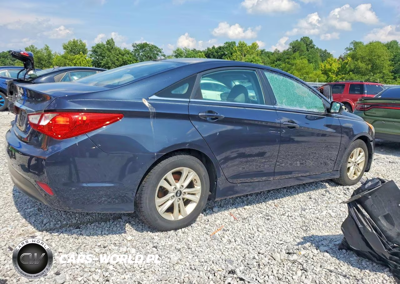 2014 Hyundai Sonata Gls VIN:5NPEB4AC9EH929596 - 3