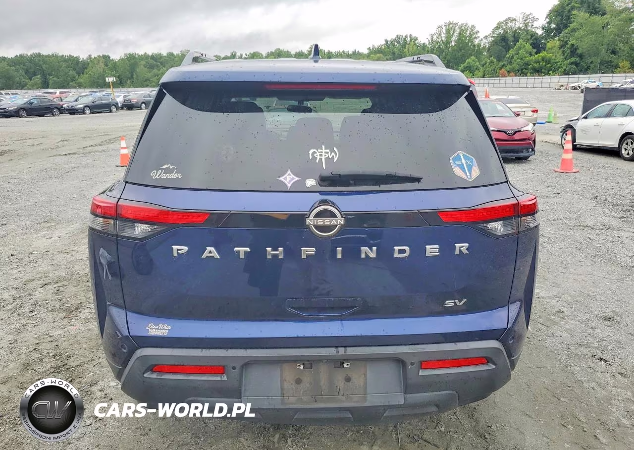 2022 Nissan Pathfinder Sv VIN:5N1DR3BA4NC228342 - 6