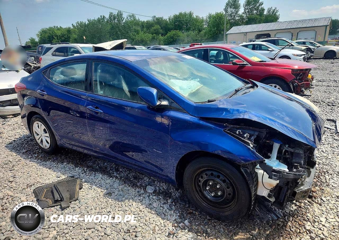 2016 Hyundai Elantra Se VIN:5NPDH4AE9GH714895 - 4