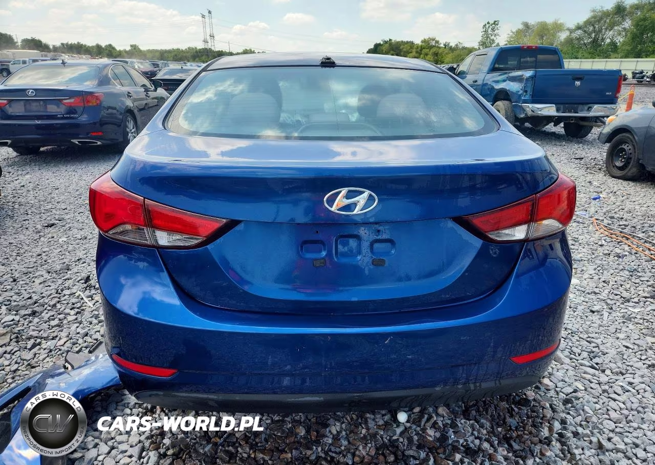 2016 Hyundai Elantra Se VIN:5NPDH4AE9GH714895 - 6