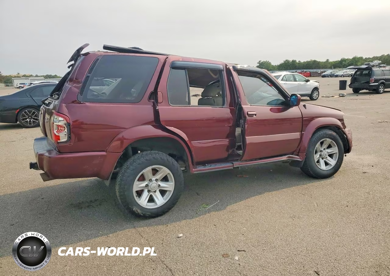 2002 Infiniti Qx4 Base VIN:JNRDR09Y72W253705 - 3