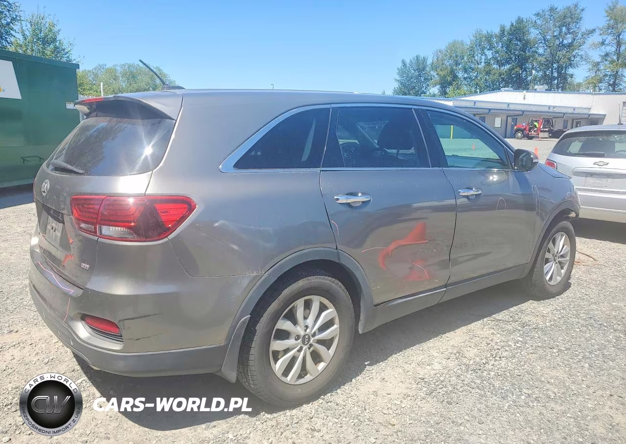 2019 Kia Sorento Lx VIN:5XYPG4A36KG453935 - 3