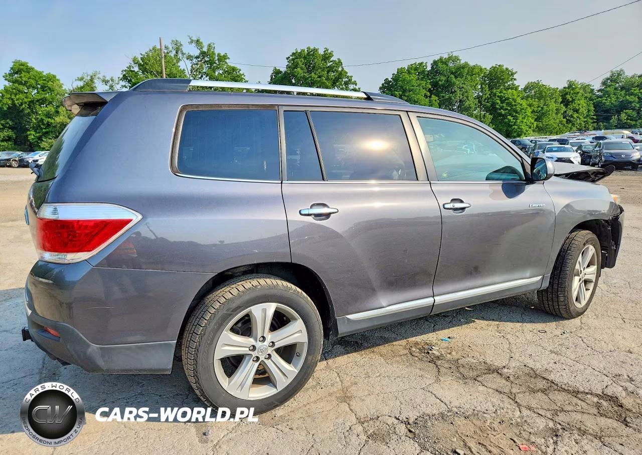2012 Toyota Highlander Limited VIN:5TDDK3EH4CS117187 - 3