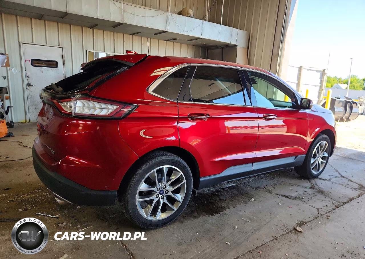 2017 Ford Edge Titanium VIN:2FMPK4K82HBB84348 - 3