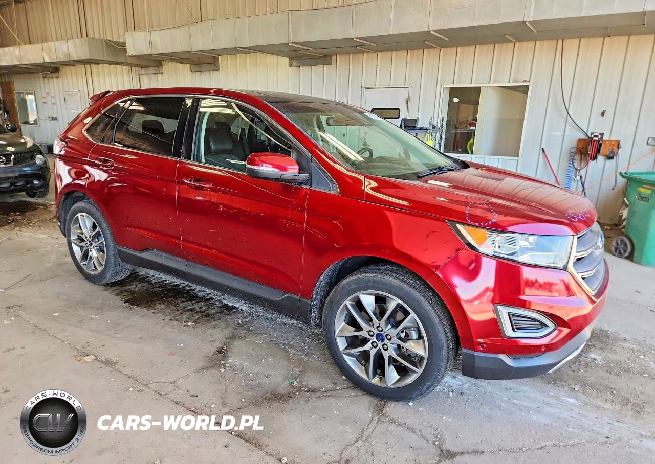 2017 Ford Edge Titanium VIN:2FMPK4K82HBB84348 - 4