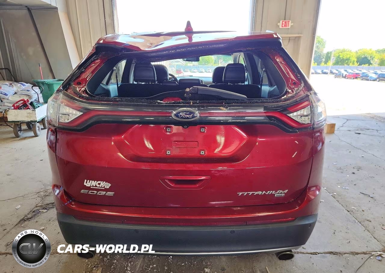 2017 Ford Edge Titanium VIN:2FMPK4K82HBB84348 - 6