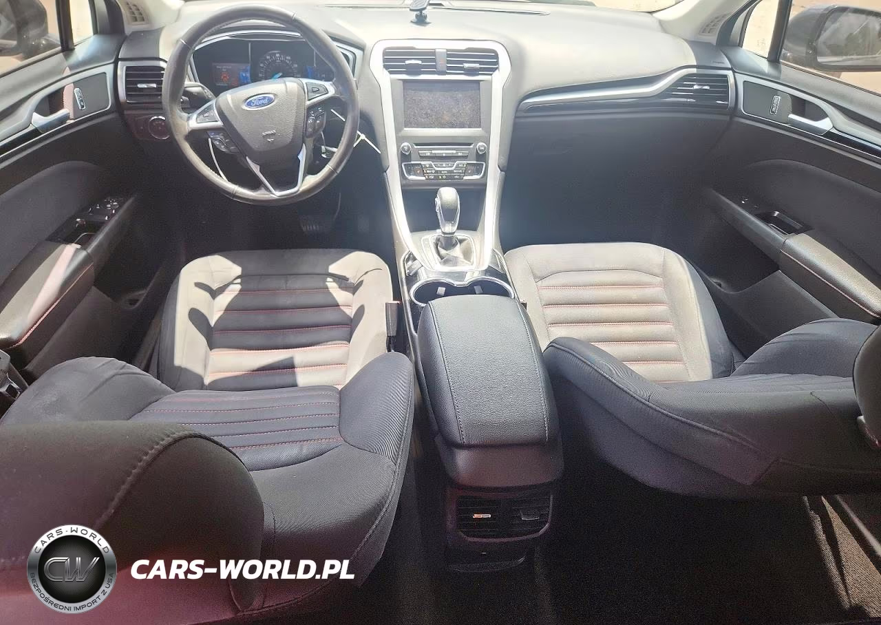 2016 Ford Fusion Se VIN:3FA6P0H70GR337369 - 8