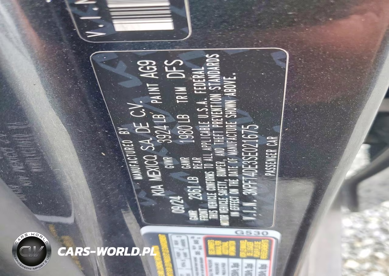 2025 Kia K4 Lx VIN:3KPFT4DE3SE021675 - 12