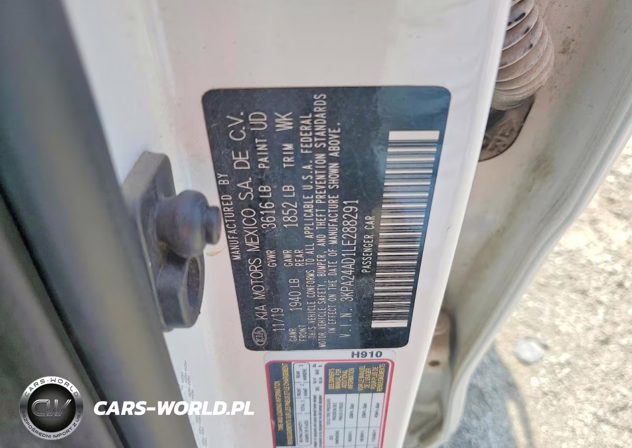 2020 Kia Rio S VIN:3KPA24AD1LE288291 - 12