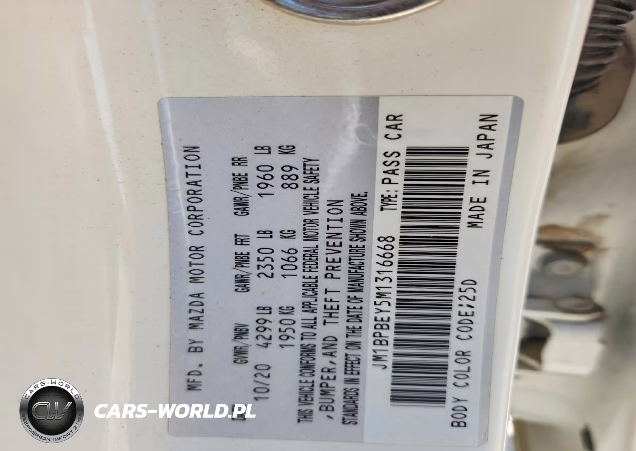 2021 Mazda 3 Premium Plus VIN:JM1BPBEY5M1316668 - 12