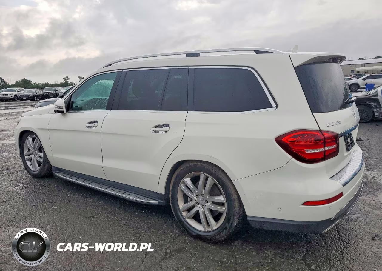 2017 Mercedes-Benz Gls 450 4Matic VIN:4JGDF6EE8HA745927 - 2