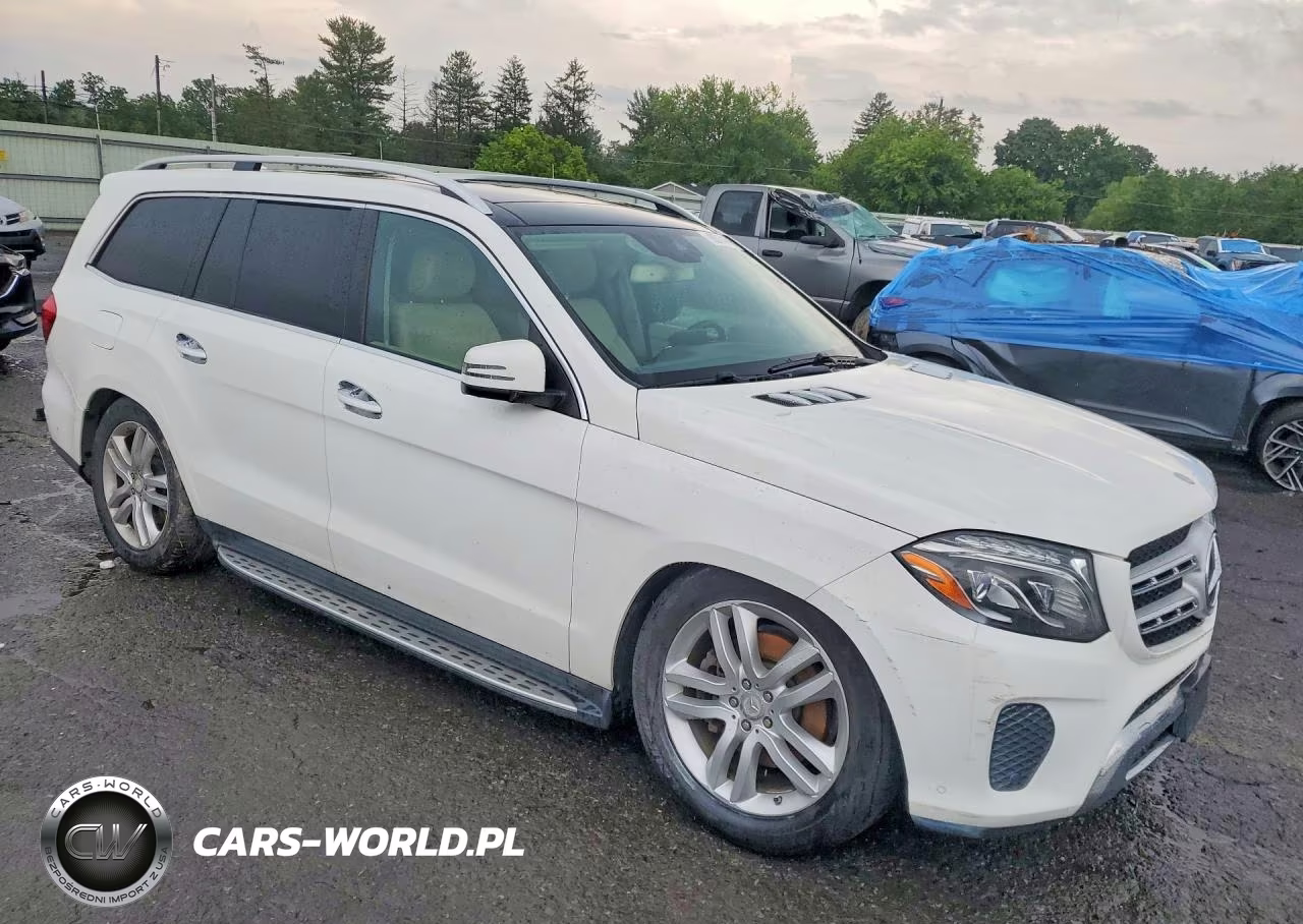 2017 Mercedes-Benz Gls 450 4Matic VIN:4JGDF6EE8HA745927 - 4