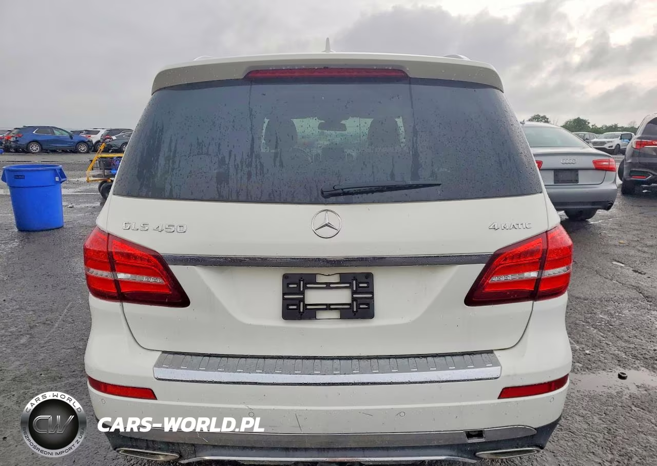 2017 Mercedes-Benz Gls 450 4Matic VIN:4JGDF6EE8HA745927 - 6