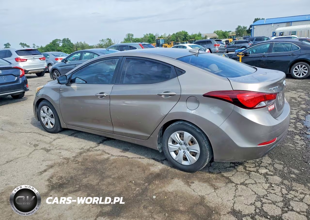 2016 Hyundai Elantra Se VIN:5NPDH4AE5GH704459 - 2