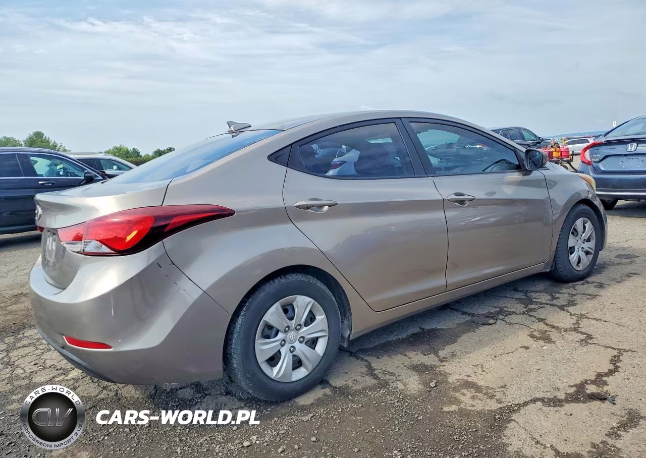2016 Hyundai Elantra Se VIN:5NPDH4AE5GH704459 - 3