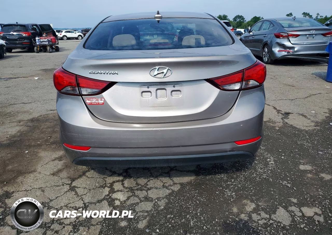 2016 Hyundai Elantra Se VIN:5NPDH4AE5GH704459 - 6
