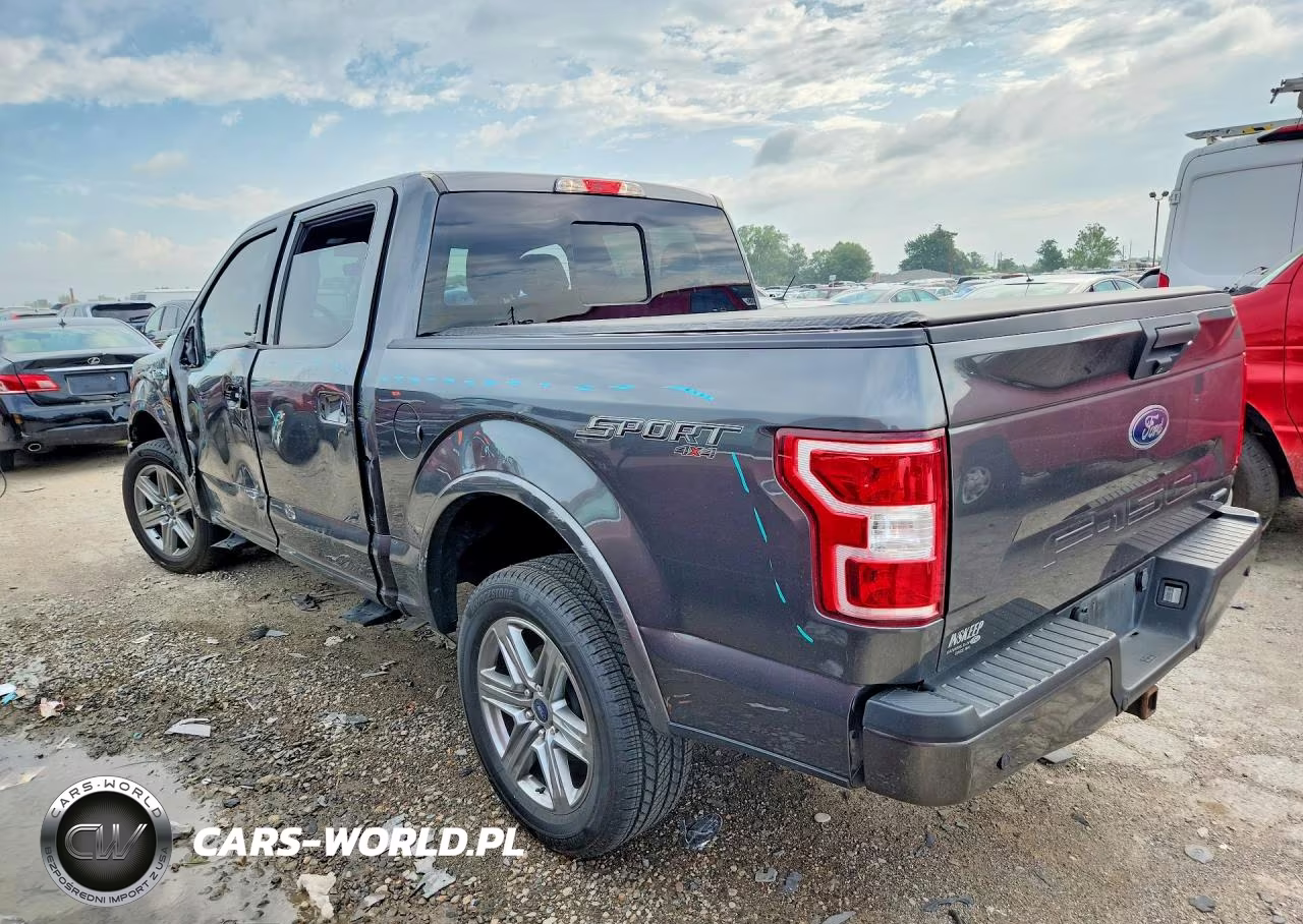 2019 Ford F150 Supercrew VIN:1FTEW1E42KFD12729 - 2