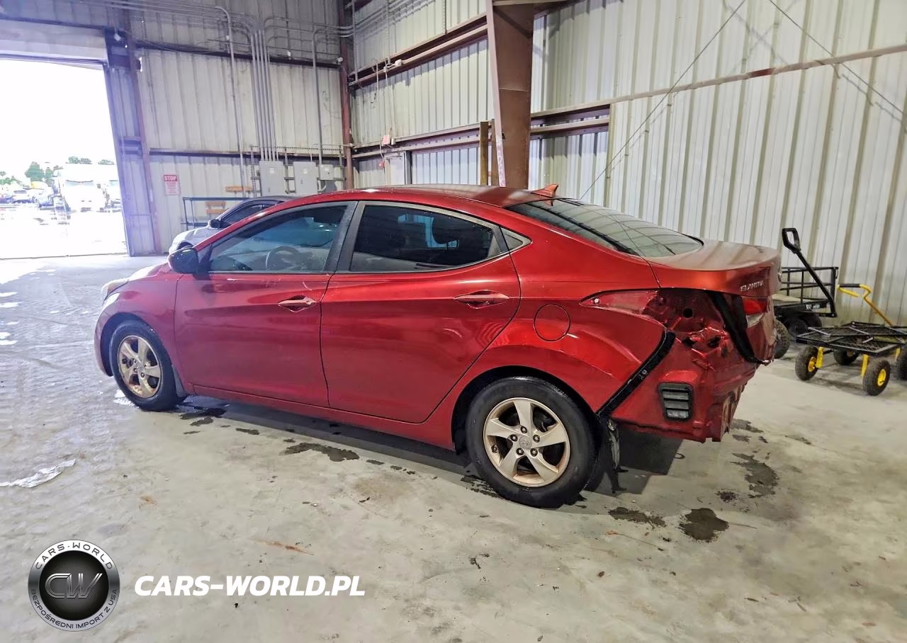 2014 Hyundai Elantra Se VIN:5NPDH4AE2EH546143 - 2