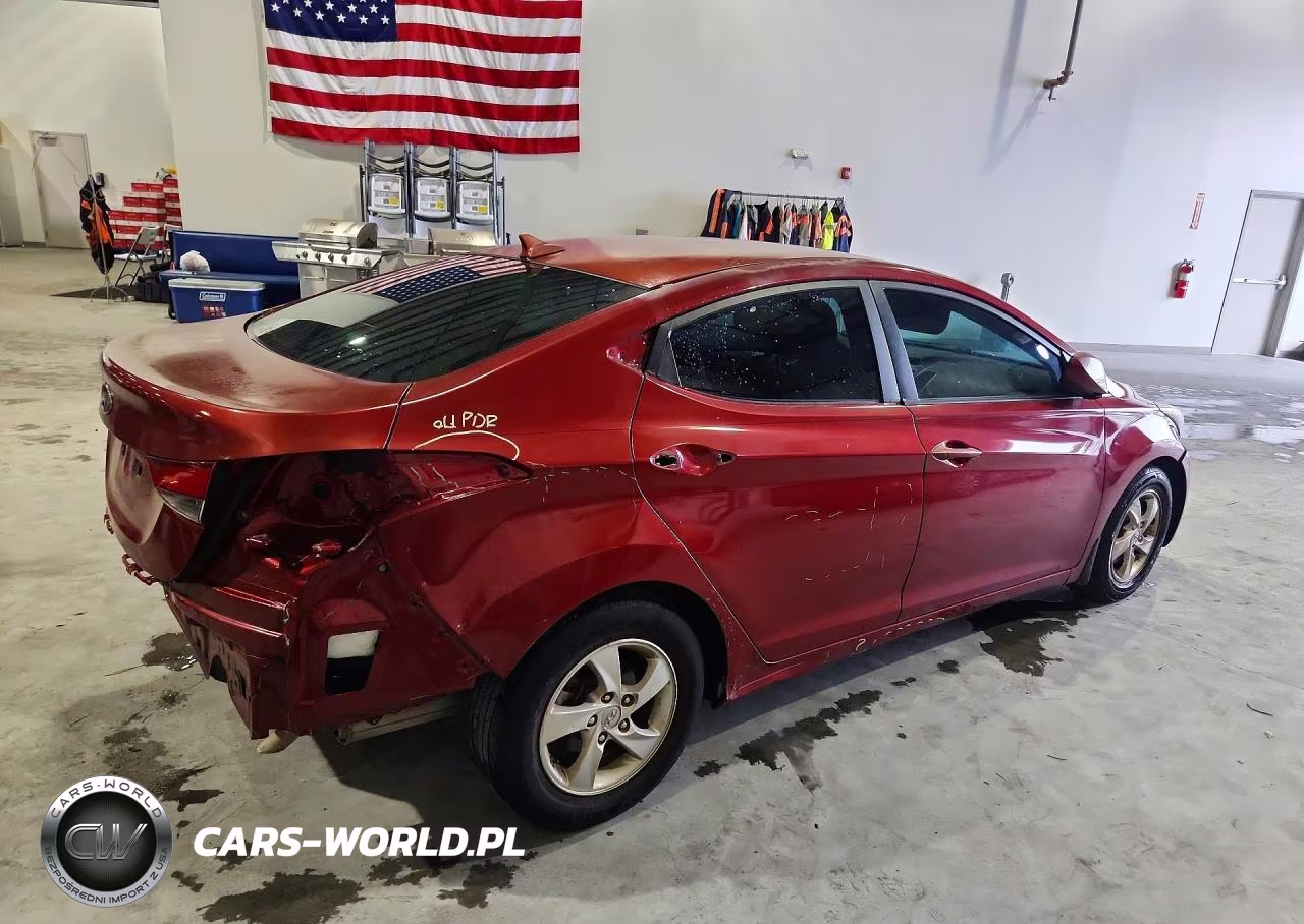 2014 Hyundai Elantra Se VIN:5NPDH4AE2EH546143 - 3