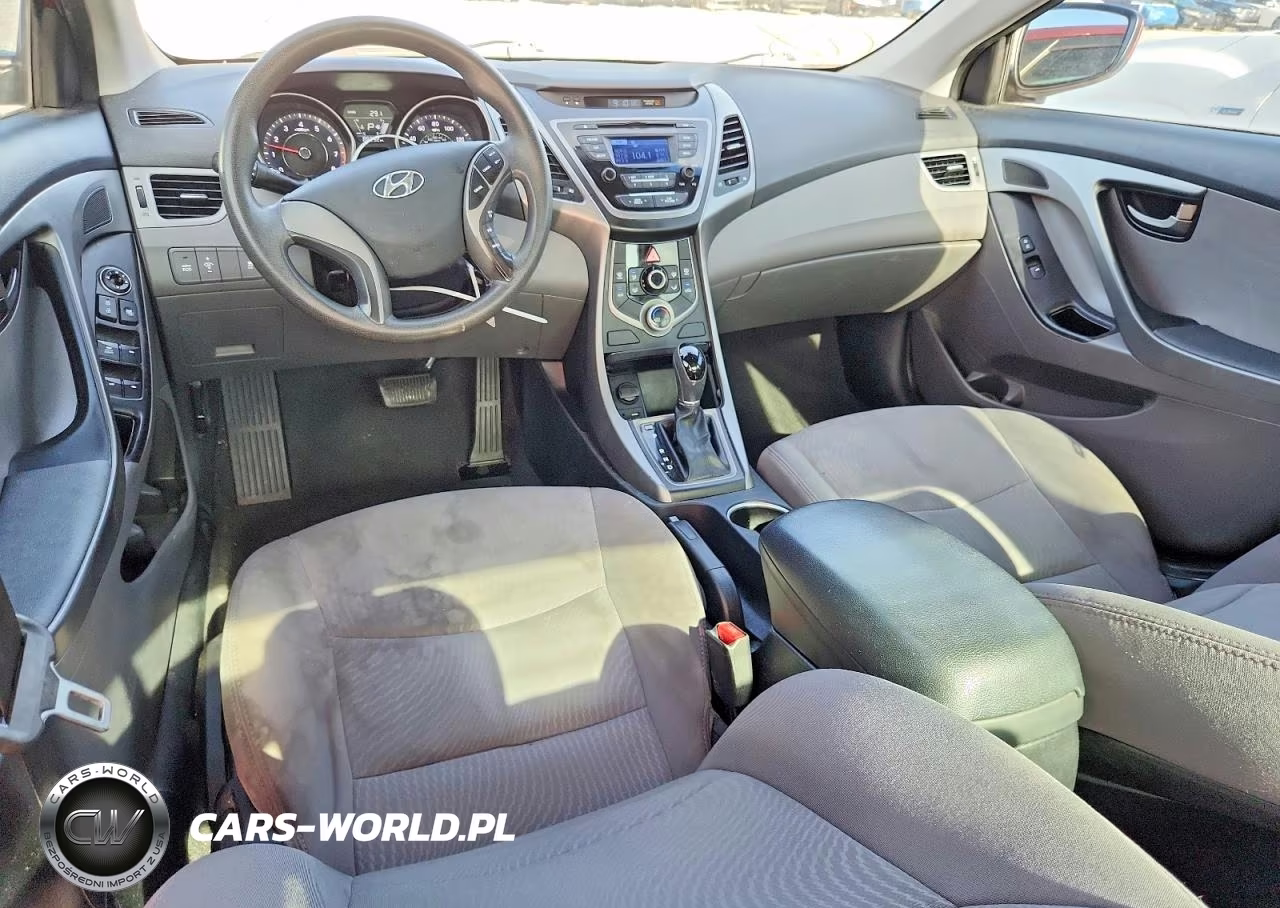2014 Hyundai Elantra Se VIN:5NPDH4AE2EH546143 - 8