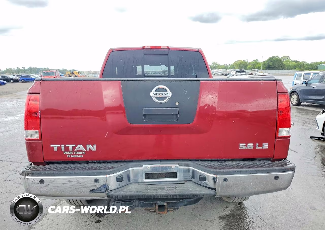 2006 Nissan Titan Xe Ffv VIN:1N6BA06B46N505109 - 6