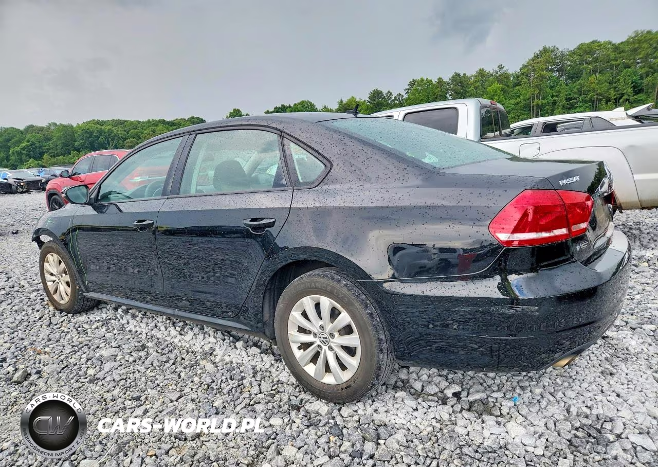 2012 Volkswagen Passat S VIN:1VWAP7A39CC005294 - 2