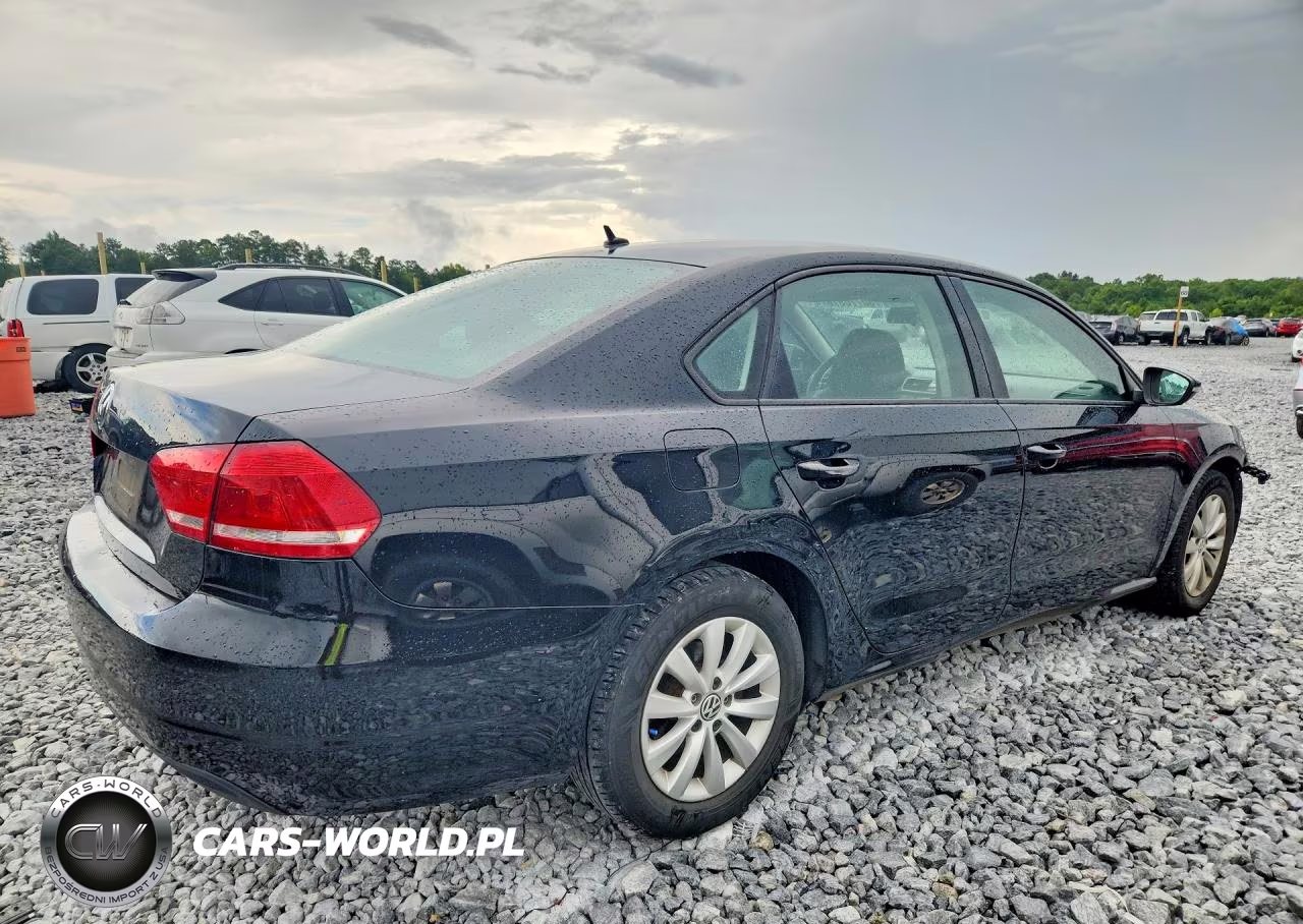 2012 Volkswagen Passat S VIN:1VWAP7A39CC005294 - 3