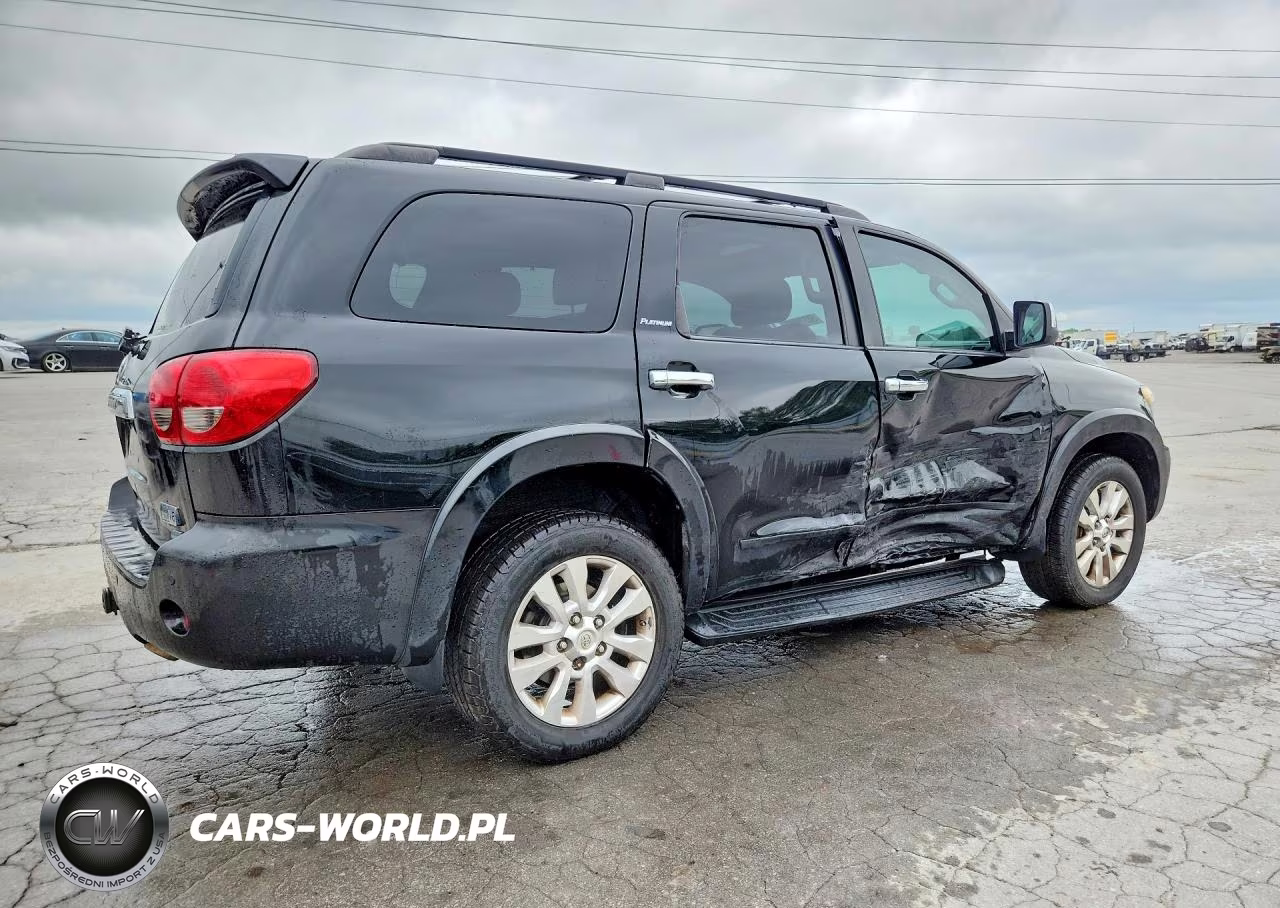 2012 Toyota Sequoia Platinum VIN:5TDDW5G14CS069562 - 3