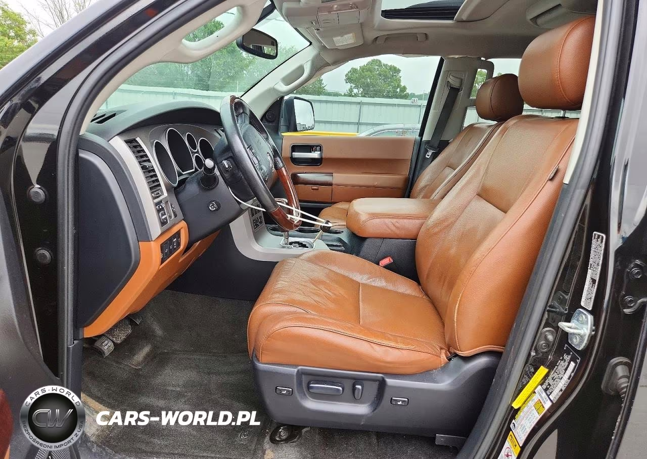 2012 Toyota Sequoia Platinum VIN:5TDDW5G14CS069562 - 7