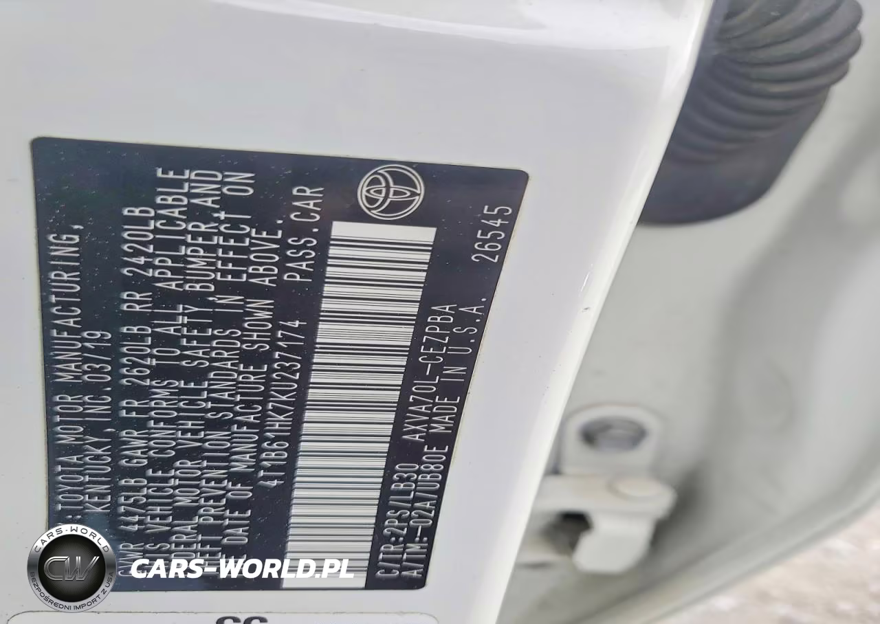 2019 Toyota Camry Xse VIN:4T1B61HK7KU237174 - 12