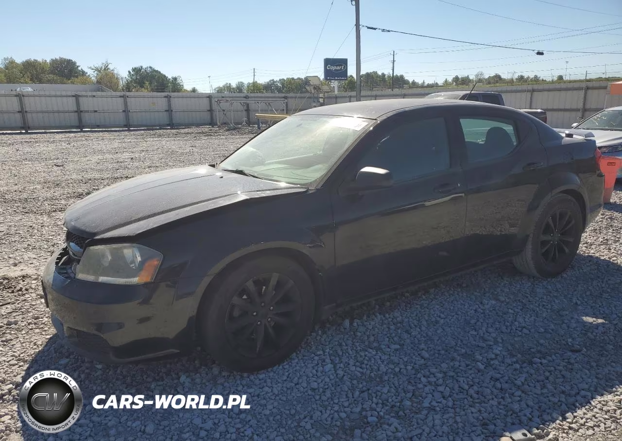 2014 Dodge Avenger Se VIN:1C3CDZAB4EN225719 - 1