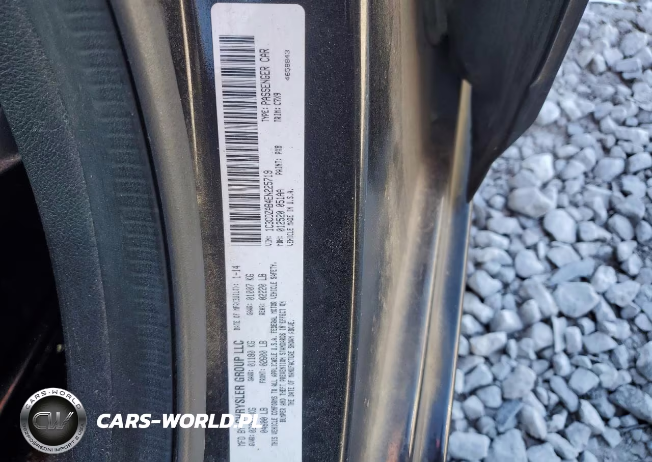 2014 Dodge Avenger Se VIN:1C3CDZAB4EN225719 - 12