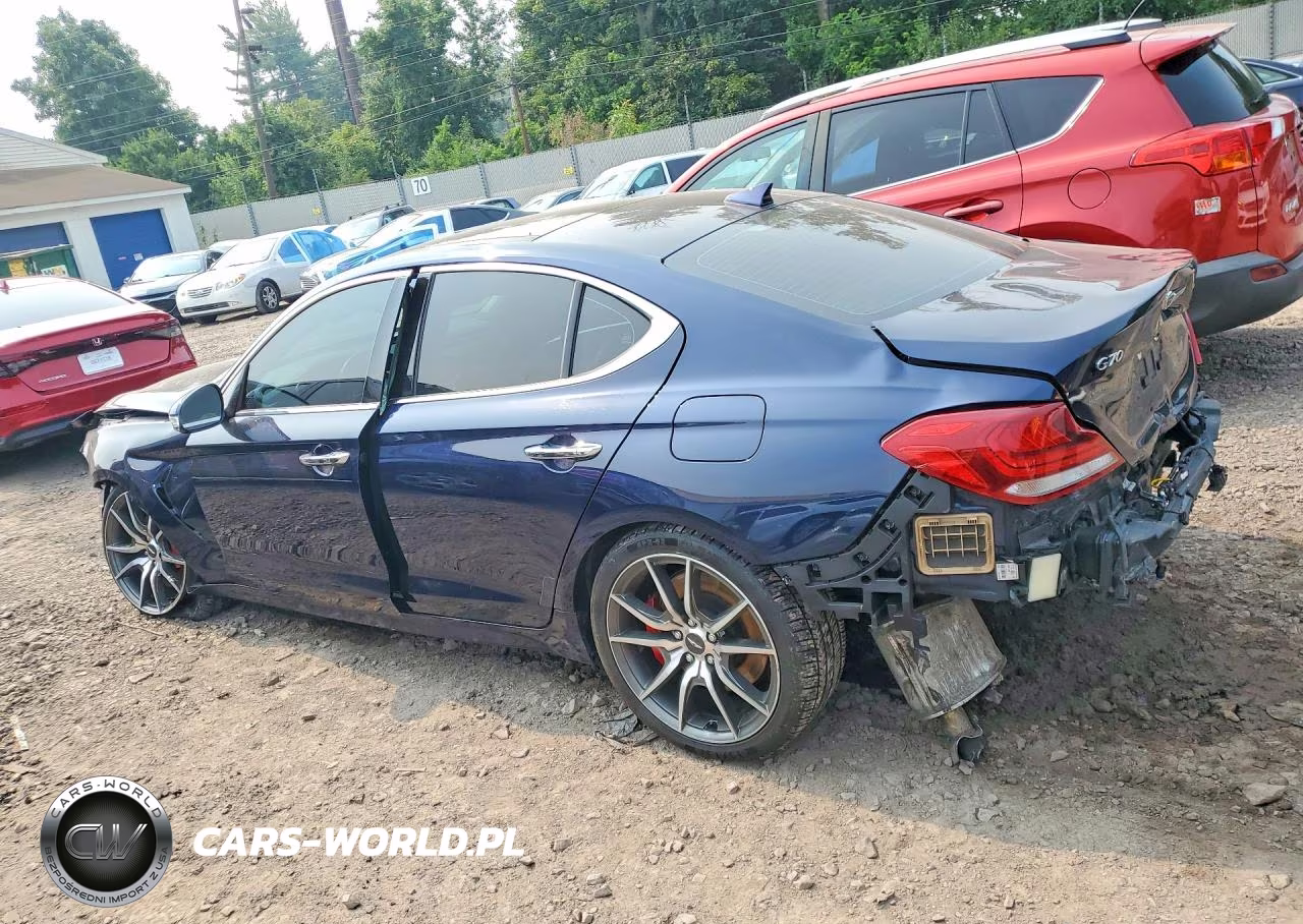 2021 Genesis G70 3.3T VIN:KMTG74LE6MU071874 - 2