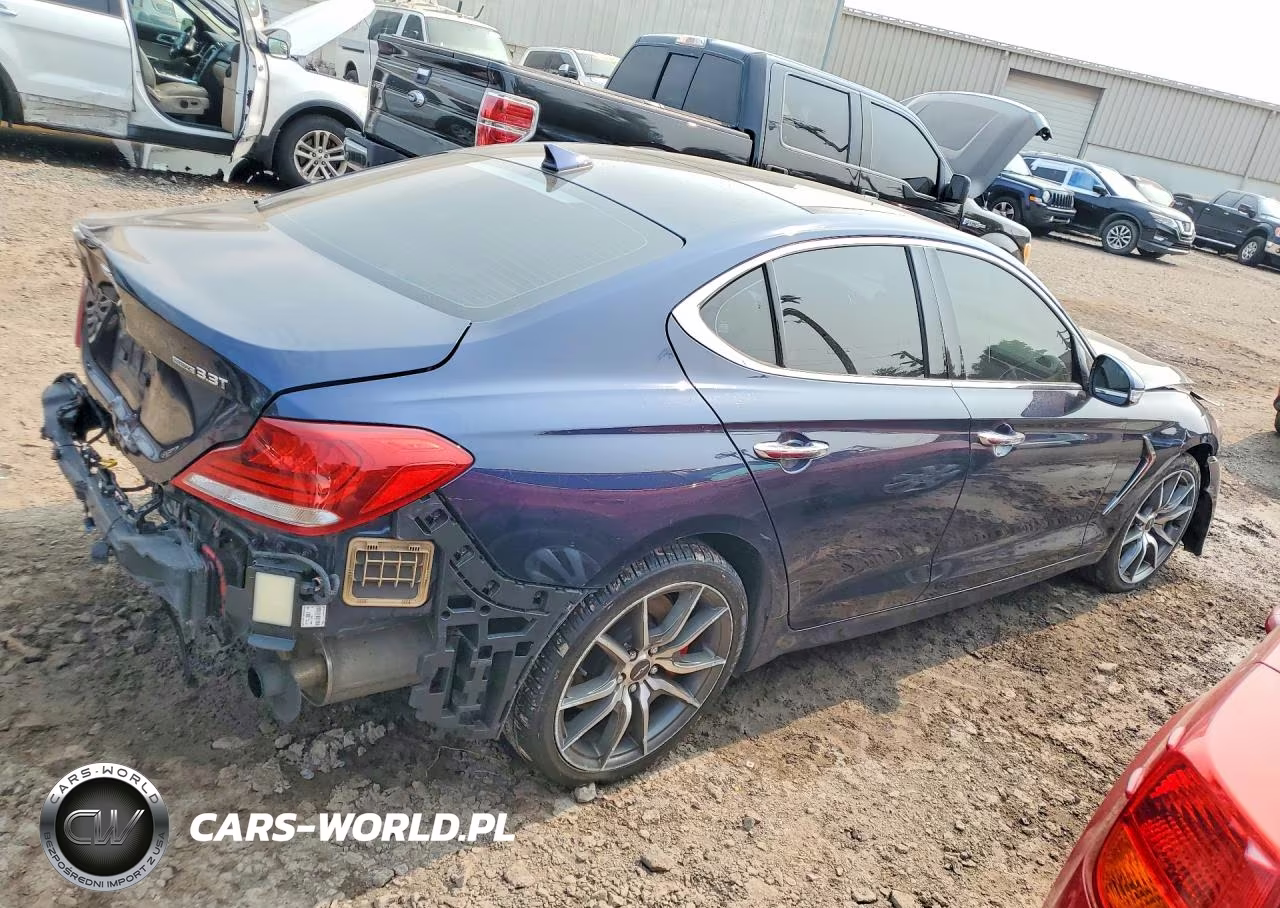 2021 Genesis G70 3.3T VIN:KMTG74LE6MU071874 - 3