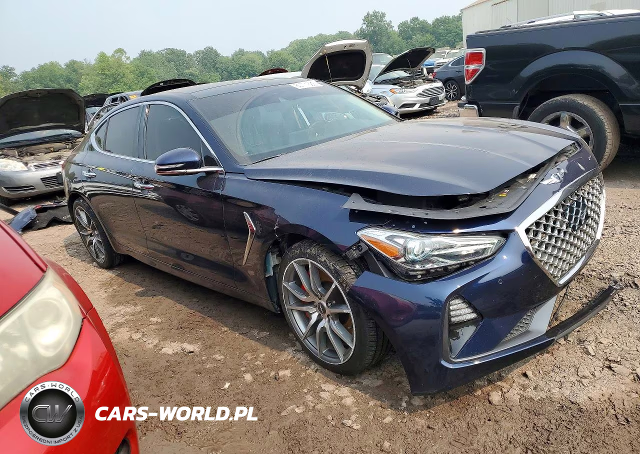2021 Genesis G70 3.3T VIN:KMTG74LE6MU071874 - 4