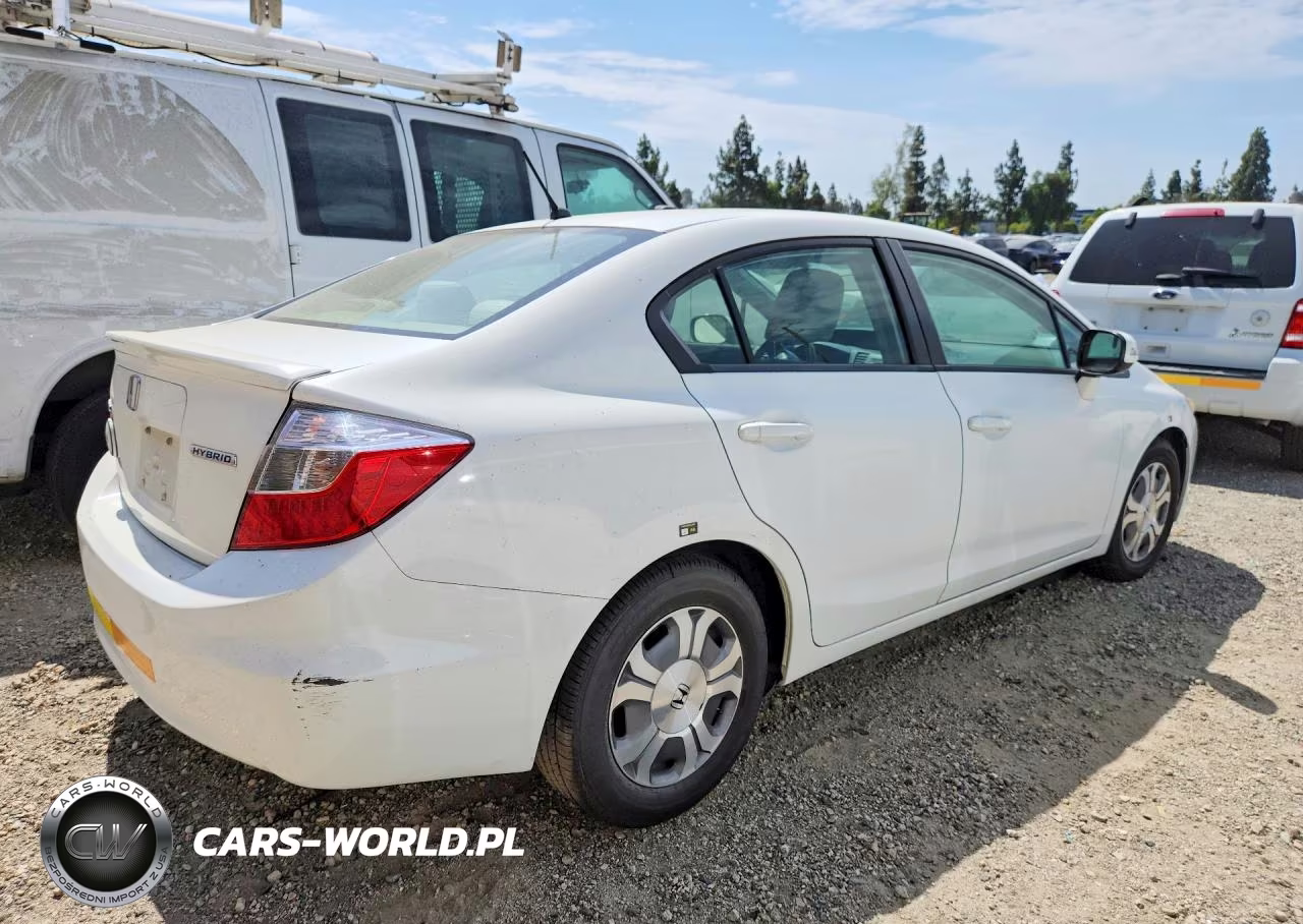 2012 Honda Civic Hybrid VIN:JHMFB4F24CS000062 - 3