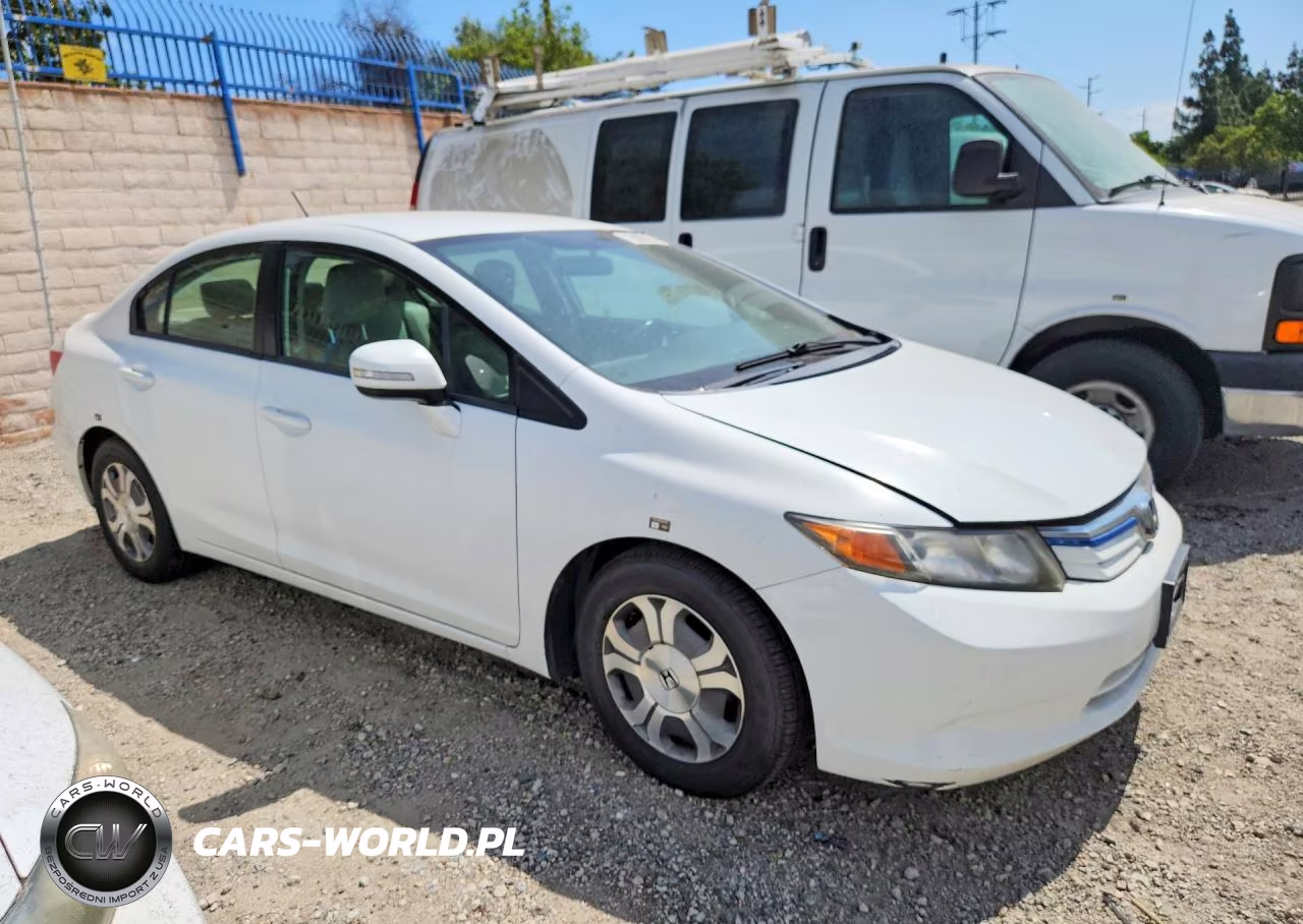 2012 Honda Civic Hybrid VIN:JHMFB4F24CS000062 - 4