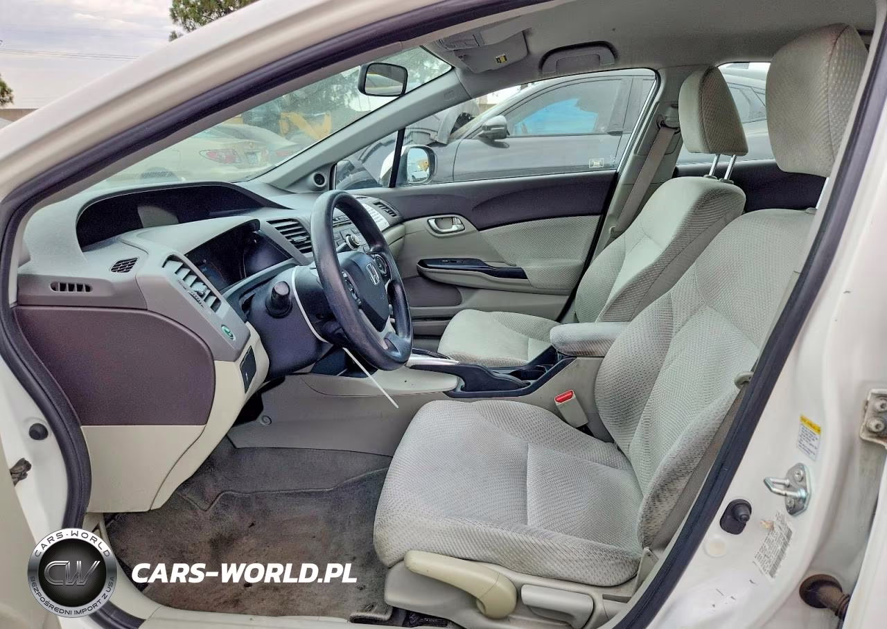 2012 Honda Civic Hybrid VIN:JHMFB4F24CS000062 - 7