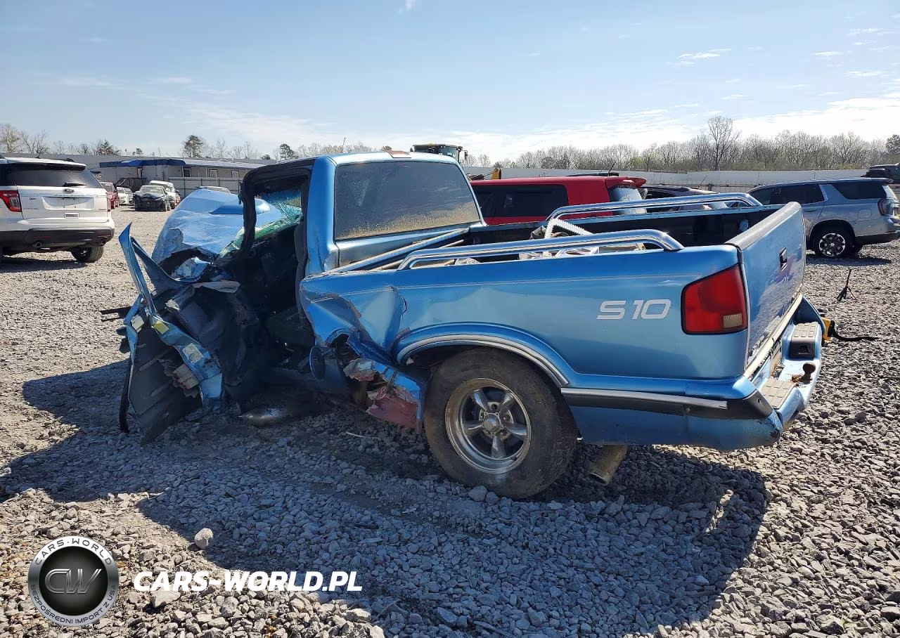 1996 Chevrolet S Truck S10 VIN:1GCCS14X7T8166798 - 2