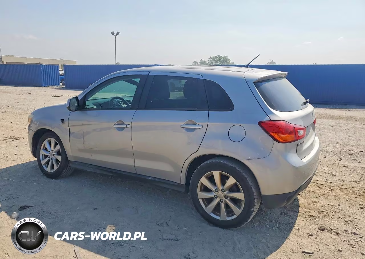 2015 Mitsubishi Outlander Sport Es VIN:4A4AP3AU2FE022072 - 2