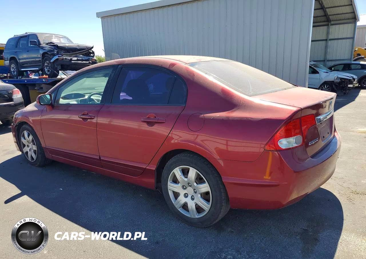 2010 Honda Civic Lx VIN:2HGFA1F59AH587698 - 2