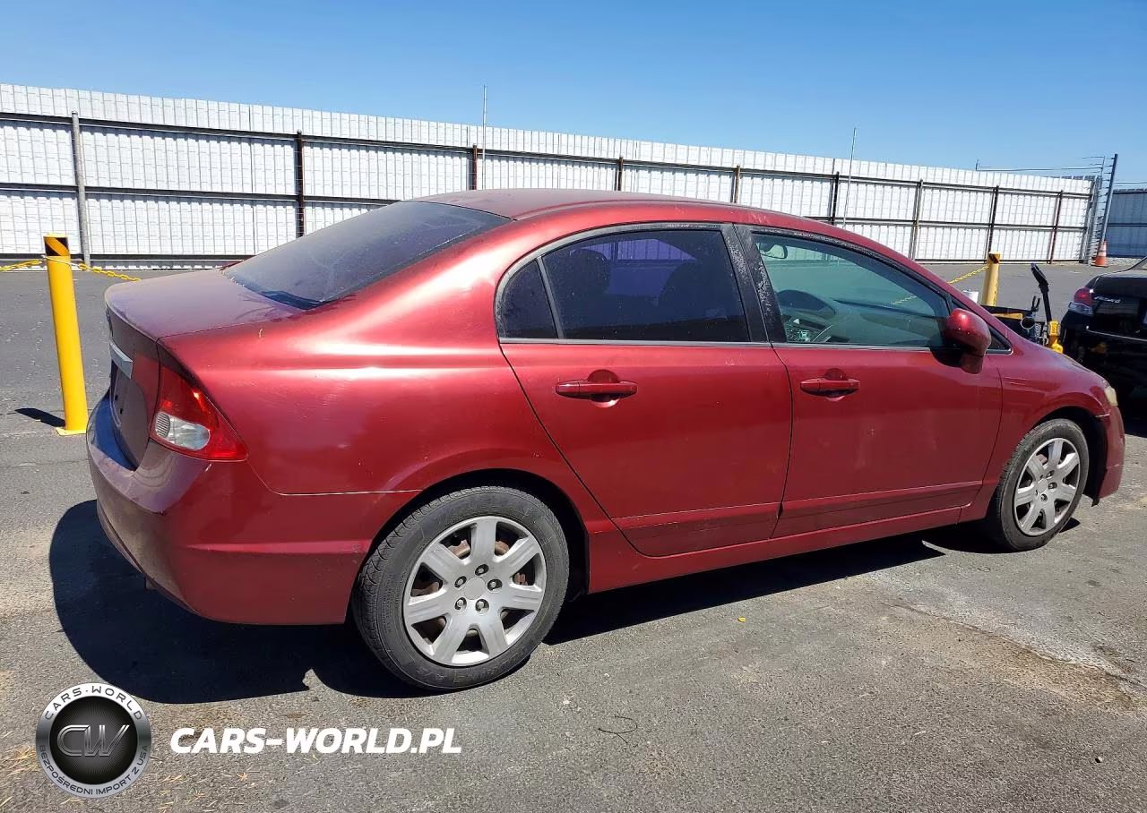 2010 Honda Civic Lx VIN:2HGFA1F59AH587698 - 3